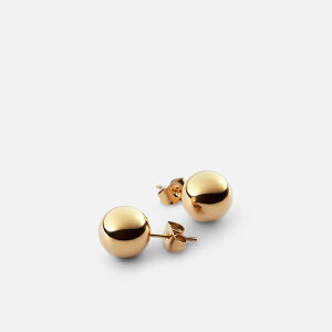 k CeA G O w ANZT[ t@bV SKULTUNA (XNci) Ball Earring sAX Gold Plated NO.836 sAX  S[h Vo[ LO Mtg a NX}Xv[