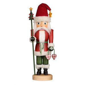 ULBRICHT/Euqg ݊l` ̕ȃT^ N[X 42.5cm uE SANTA CLAUS NOSTALGIA GLAZED hCc ؍H|i { NX}X UCtF Nutcracker NX}XG 蕨  v[