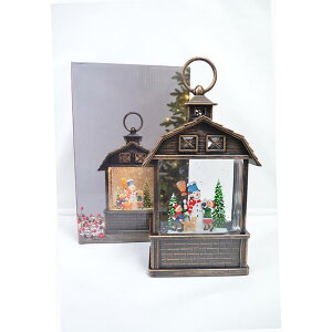 Ⴞ Xm[} NX}X ou LED I[ig LL o dqIS[i8ȁj@\t USBRlN^  SNOWMAN SNOW DOME Xm[h[ 25cm 13.5cm
