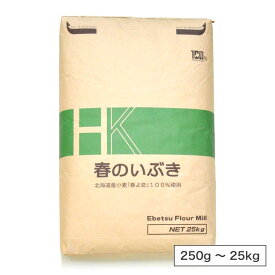 江別製粉 春のいぶき（春よ恋ストレート）（強力粉）北海道産 小麦粉【250g〜25kg】