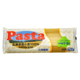 江別製粉 北海道産小麦100% Pasta スパゲティタイプ 500g【パスタ 太さ 1.7mm】