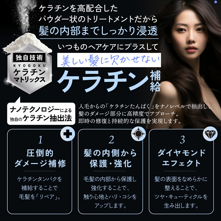楽天市場】公式 クーポンで最大28%OFF 【 KYOGOKU ケラチンブースト＋ 