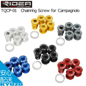 RIDEA fBA TQCP-01Chainring Screw for Campagnolo `F[O{g ]ԃp[c ]Ԃ̋㑠 [֑