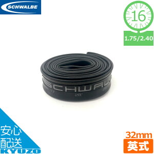 SCHWALBE Vx ]ԗp`[u ^C`[u 16×1.75/2.40 EV32mm 3DV 16C` pou CObVou ]Ԃ̋㑠