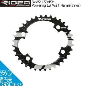 RIDEA fA Powering LS W2T 4arms Inner 34W2-LSR4SH `F[O 34T 36T BCDF110mm 4A[dl SHIMANO V}m DuraAce9000 Ultegra6800 105/5800 ]ԃp[c ]Ԃ̋㑠