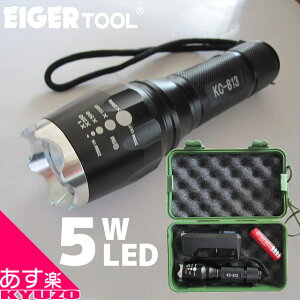 ���Z�݌ɏ��� LED ���C�g �v���d�l �n���f�B���C�g 5W 5LED�@800���[���� �t���b�V�����C�g �P�[�X�t EIGERTOOL L-816 �����y�Ή�LED ���C�g �v���d�l �n���f�B���C�g 5W 5LED �P�[�X�t EIGERTOOL L-816 ����