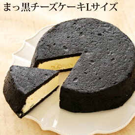 Lサイズ・まっ黒チーズケーキ送料無料 黒い 真っ黒 ベイクドチーズケーキ チーズケーキ お取り寄せ スイーツ ギフト 内祝い 出産祝い 結婚祝い プレゼント 誕生日 バースデー