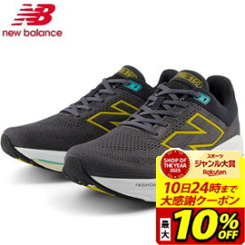 ニューバランス new balance シューズ M860 BLACK YELLOW M860A142E ジョギング ランニング メンズ