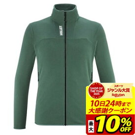 【最大10％OFFクーポン！スポーツ大賞受賞感謝SALE 2/10 23:59まで】MILLET ミレー ウビック ライトグリッド ジャケット MIV10448-N4238 メンズ フリースジャケット