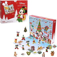 ディズニー ミッキー ミニー アドベントカレンダー おもちゃ 子ども 最新版 ミッキーマウス ミニーマウス アドベント・カレンダー 2023 人形 おもちゃ 輸入品