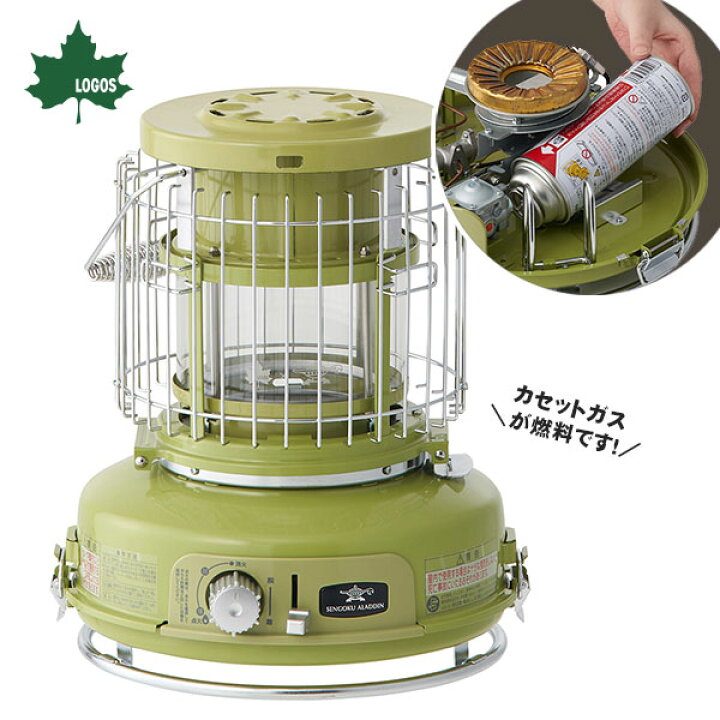 楽天市場】ストーブ LOGOS × SENGOKU ALADDIN パノラマ ガスストーブ  