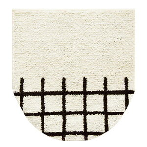 トイレフタカバー Saltoru? ソルトル? U型 O型 洗浄暖房 兼用タイプ 吸着 ホワイト グレー トイレタリー 塩系インテリア 洗濯可 洗える ベニワレン アルファベット モノトーン 都会的