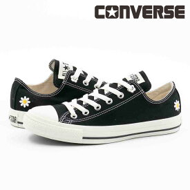 【8/1 20時〜4H限定PT10倍】【40%OFF】 コンバース CONVERSE レディース スニーカー オールスター フラワー アイレッツ OX ローカット お花 かわいい シンプル 合わせやすい