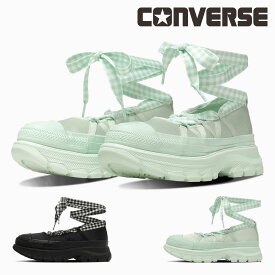 【5/20 20時〜4H限定PT10倍】【10%OFF】 コンバース CONVERSE レディース スニーカー オールスター トレックウエーブ BL OX 厚底 ローカット バレエコア バレエコアスニーカー かわいい ギンガムチェック