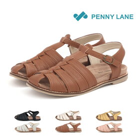 【SS限定 最大1000円CP】 ペニーレイン Penny Lane レディース サンダル カメサンダル 1533 グルカサンダル ローヒール シンプル おしゃれ カジュアル 歩きやすい 疲れにくい やわらかい