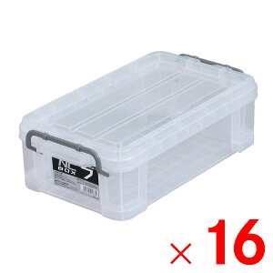JEJアステージ NCボックス 収納ボックス 収納コンテナ #7 ナチュラル ×16個 ケース販売