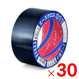 光洋化学 エースクロス011黒 気密防水用 50mm×20m 片面テープ ×30個 ケース販売
