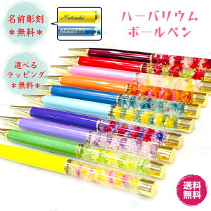 ハーバリウムボールペン 完成品 替え芯付き 送料無料 ギフト 女性 名入れ無料 推し活 推し色 ハーバリウムペン ハーバリウム ボールペン セット 文房具 名入れ ありがとう 敬老の日 名前 母