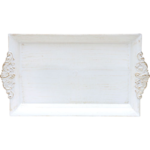 エチュード・レクト 45402 ホワイト ネイチャ−デザインズ 118-45402-0 トレイ エチュード アレンジベース 花器 ドライフラワー プリザーブドフラワー 皿 おぼん プレート 飾り フラワーベース