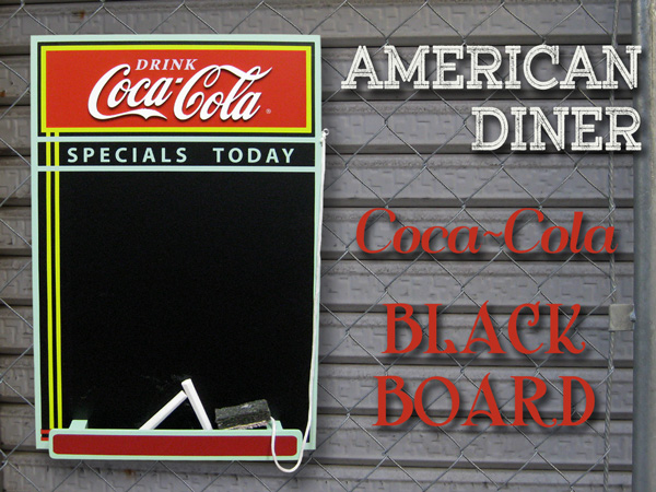 楽天市場】コカ・コーラ（Coca-Cola）メニューボード ブラックボード