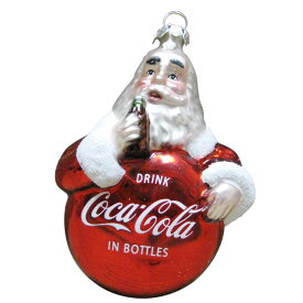コカ・コーラ（Coca-Cola）クリスマス オーナメント（サンタクロース）コカコーラグッズ ブランド クリスマスツリー 飾り プレゼント おしゃれオーナメント アメリカ雑貨 クリスマス 西海岸風 インテリア アメリカン雑貨