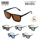 【送料無料】 DANG SHADES 正規品 バネ蝶番 UVカット 偏光サングラス RECOIL ダンシェイディーズ 偏光レンズ オリジナルケース付 スポーツ ユニセックス メンズ レディース おしゃれ ドライブ アウトドア 釣り 運転 キャンプ 登山 ランニング 男女兼用 ファッション