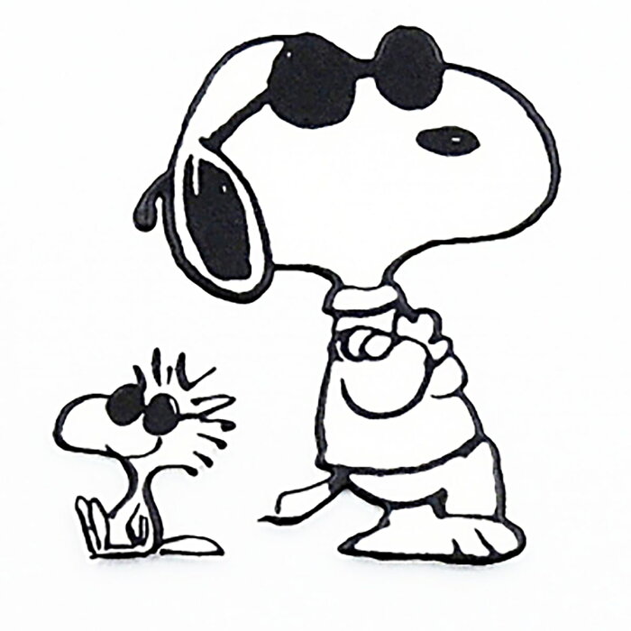 楽天市場 ステッカー シール Peanuts Snoopy スヌーピー 耐熱 耐水ステッカーjoecool ジョークール カスタマイズ オリジナル ワッペン通販 ワッペンストア