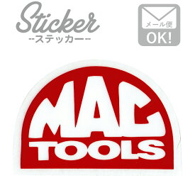 ステッカー/シール マックツールズ Mac Tools MS036 ステッカー シール カスタマイズ オリジナル バイク 車 ガソリン アメリカン