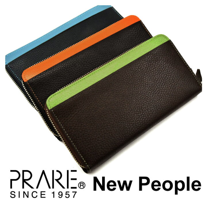 楽天市場】New People（ニュー ピープル） ラウンドファスナー長財布 