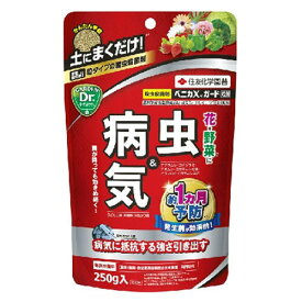 ベニカXガード粒剤 250g【住友化学園芸】【粒状殺虫殺菌材】【病害虫の予防】【土にまくだけ】【土に混ぜるだけ】