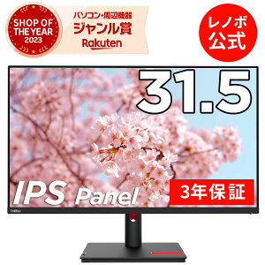 yőP37%ҌzyÉz j^[ 31.5C` fBXvC p\R PCj^[ ThinkVision T32p-30 UHD IPS WLEDt mOA HDMI 3Nۏ slc