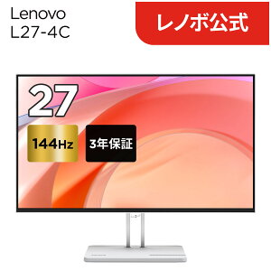 �y�ő�P37�{�z�y�Z�[���z�y�����E���́z���j�^�[ 27�C���` �f�B�X�v���C �p�\�R�� PC���j�^�[ Lenovo L27-4C ���j�^�[ FHD IPS WLED�t�� VGA HDMI �X�s�[�J�[���� 3�N�ۏ�