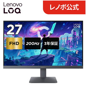 �y�����E���́z���j�^�[ 23.8�C���` 27�C���`�I���� �f�B�X�v���C �p�\�R�� PC���j�^�[ Lenovo LOQ 24-10 27-10 ���j�^�[ FHD IPS WLED�t�� �m���O���A HDMI 3�N�ۏ�
