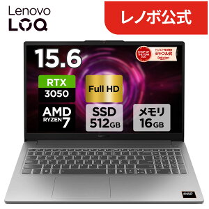 yÉzQ[~O m[gp\R Vi Lenovo LOQ Essential Gen 10 15.6C` FHD IPS t GeForce RTX 3050 AMD Ryzen 7  16GB SSD 512GB Windows11  1Nۏ؁yNortonz