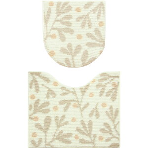 sopo(ソポ) トイレ2点セット[U型 O型 洗浄・暖房用 トイレ おしゃれ シンプル おとな かわいい インテリア ナチュラル 北欧 アニマル ボタニカル 幾何学模様 洗える 洗濯可 丸洗いOK 春 夏 秋 冬