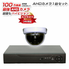 防犯カメラ 屋内 監視カメラ 100万画素AHD防犯カメラセット カメラ・HDDの変更も可能 日本語対応マニュアル付き スマホ監視