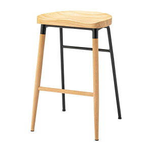【クーポン配布中】カウンターチェア バーチェア 1脚 チェア おしゃれ スツール ハイスツール 1人掛け ダイニング 椅子 チェア イス 組立品 木製 天然木 北欧 ナチュラル ハイタイプ コンパ