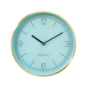 掛け時計 おしゃれ 北欧 壁掛け時計 NEXTIME Bolero NXT-3321 スイープムーブメント 音がしない 秒針あり 静音 丸 円 モダン ミッドセンチュリー クラシック ダイニング リビング 寝室 シンプル ガ
