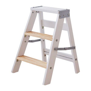 脚立 折りたたみ おしゃれ ステップ台 踏み台 耐荷重200kg 木製 ステップ 3段 丈夫 スツール 天然木 滑り止め付 椅子 ディスプレイラック 植物 ガーデンラック 折り畳み かわいい 足場 北欧 掃
