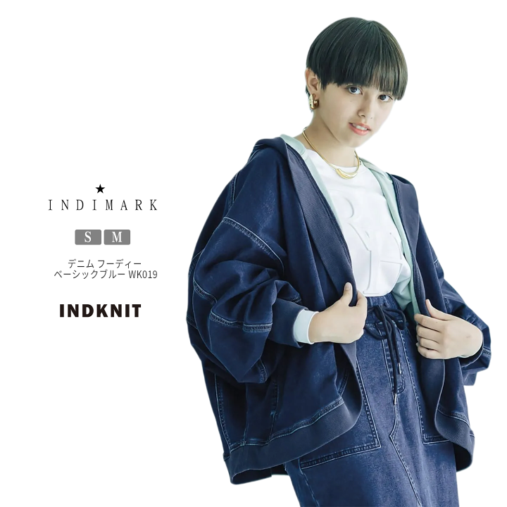 楽天市場】INDIMARK INDKNIT パーカー レディース おしゃれ ブランド 