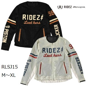 RIDEZ ���C�Y �W���P�b�g ���C�_�[�X �V���O�� �m�b�J�[ ���b�V�� ������� �u�����h �o�C�N RLSJ15