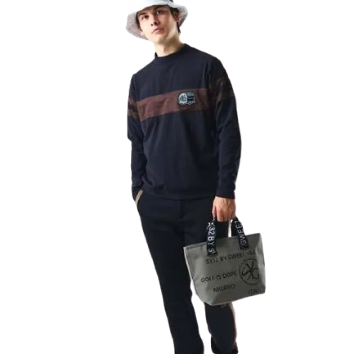 楽天市場】SY32 ゴルフ ゴルフウェア モックネックシャツ 長袖 メンズ