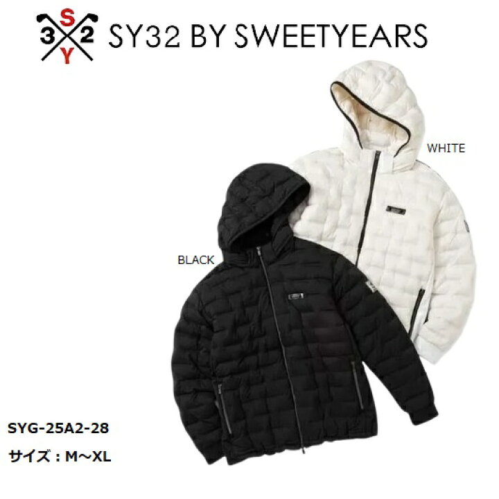 楽天市場】SY32 ゴルフ ゴルフウェア ダウンジャケット ジャケット 