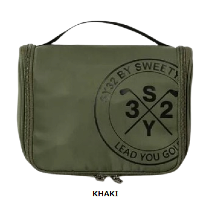 フォロー割引あり　新品定価13200円　SY32 ゴルフ カートポーチ　カーキ 楽天市場】SY32 ゴルフ カートポーチ メンズ おしゃれ ブランド