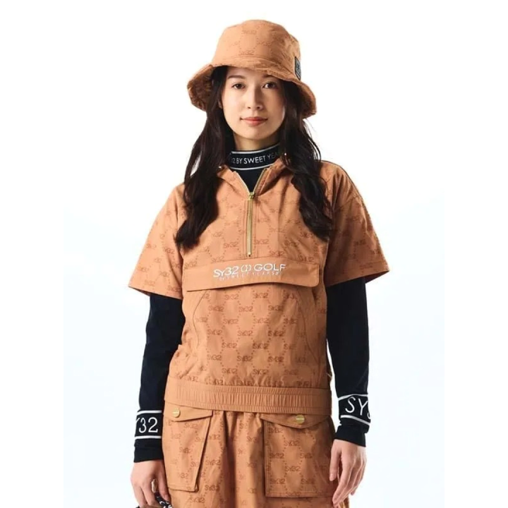 SY32 ゴルフ パーカー ハーフジップ レディースウェア おしゃれ ブランド かわいい SYG-25A8-07 お取り寄せ 楽天市場】SY32 ゴルフ パーカー ハーフジップ レディースウェア