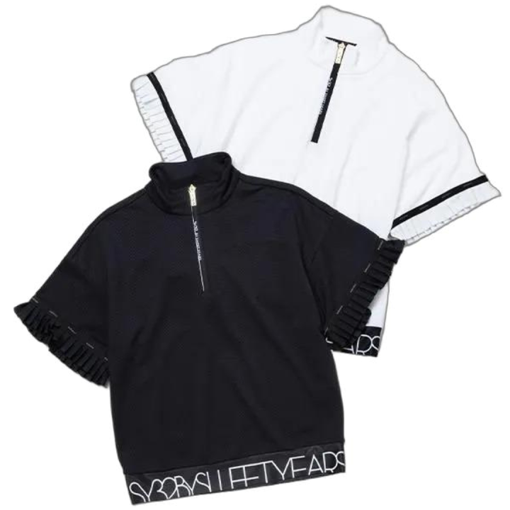 SY32 by SWEET YEARS ゴルフウェア ブルゾン ハーフジップ 長袖 レディース おしゃれ かわいい ブランド SYG-25S14W お取り寄せ 楽天市場】SY32 by SWEET YEARS ゴルフウェア ブルゾン ハーフジップ