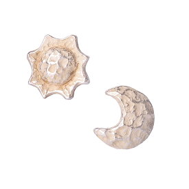 ソル・イ・ルナ シルバー ピアス：Palnart Poc（パルナートポック）