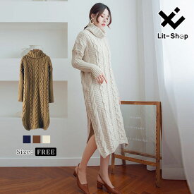 楽天市場 ニット ワンピース タイト トップス レディースファッション の通販