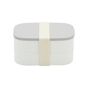 【クーポン配布中】お弁当箱 ランチボックス 2段 おしゃれ BENTO STORE ヴァーレア ヴァーリ 260ml 2段 レンジ対応 BPA不使用 木製 ウレタン塗装 国産 かわいい シンプル バンド付き くすみカラー