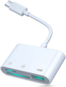 yX[p[SALEzType-C 3in1 SDJ[hJ[_[ USB3.0JA_v^ USB OTGϊA_v^ of[^] TF[J[h MicroSD SDHC SDXC UfBXN ʐ^ rfI }EX L[{[h A